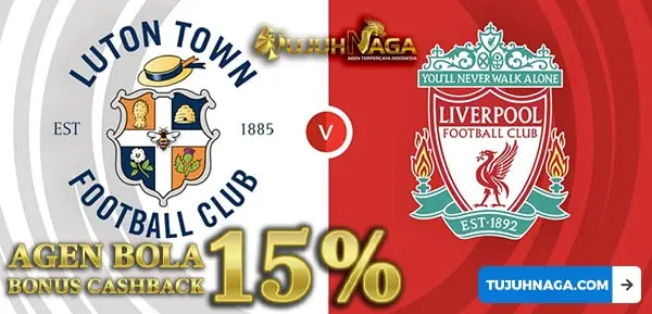 Luton Town vs Liverpool prediksi tujuhnaga.com 2023